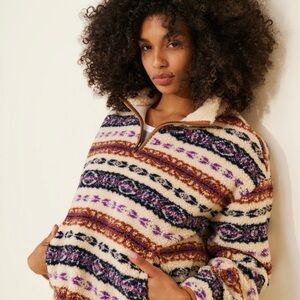 RD Style Jack Half Zip Sherpa